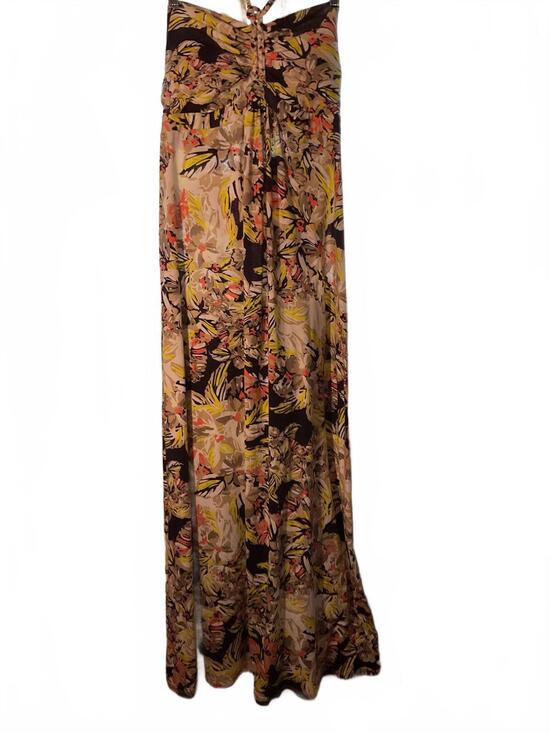 Love, Fire Dresses & Skirts - Love Fire Halter Floral Tropical  Vacation Summer Maxi Dress  Size Large